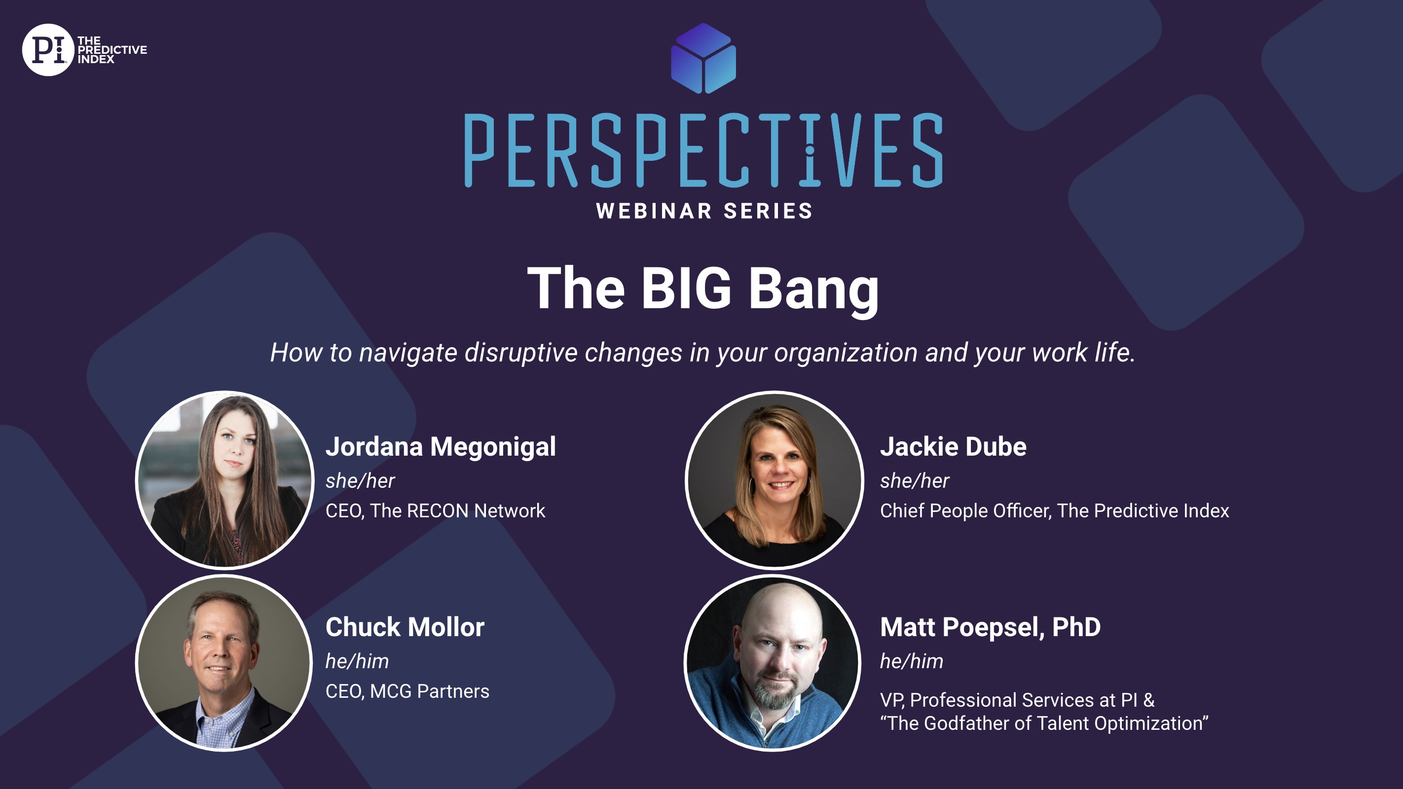 Perspectives: The BIG Bang
