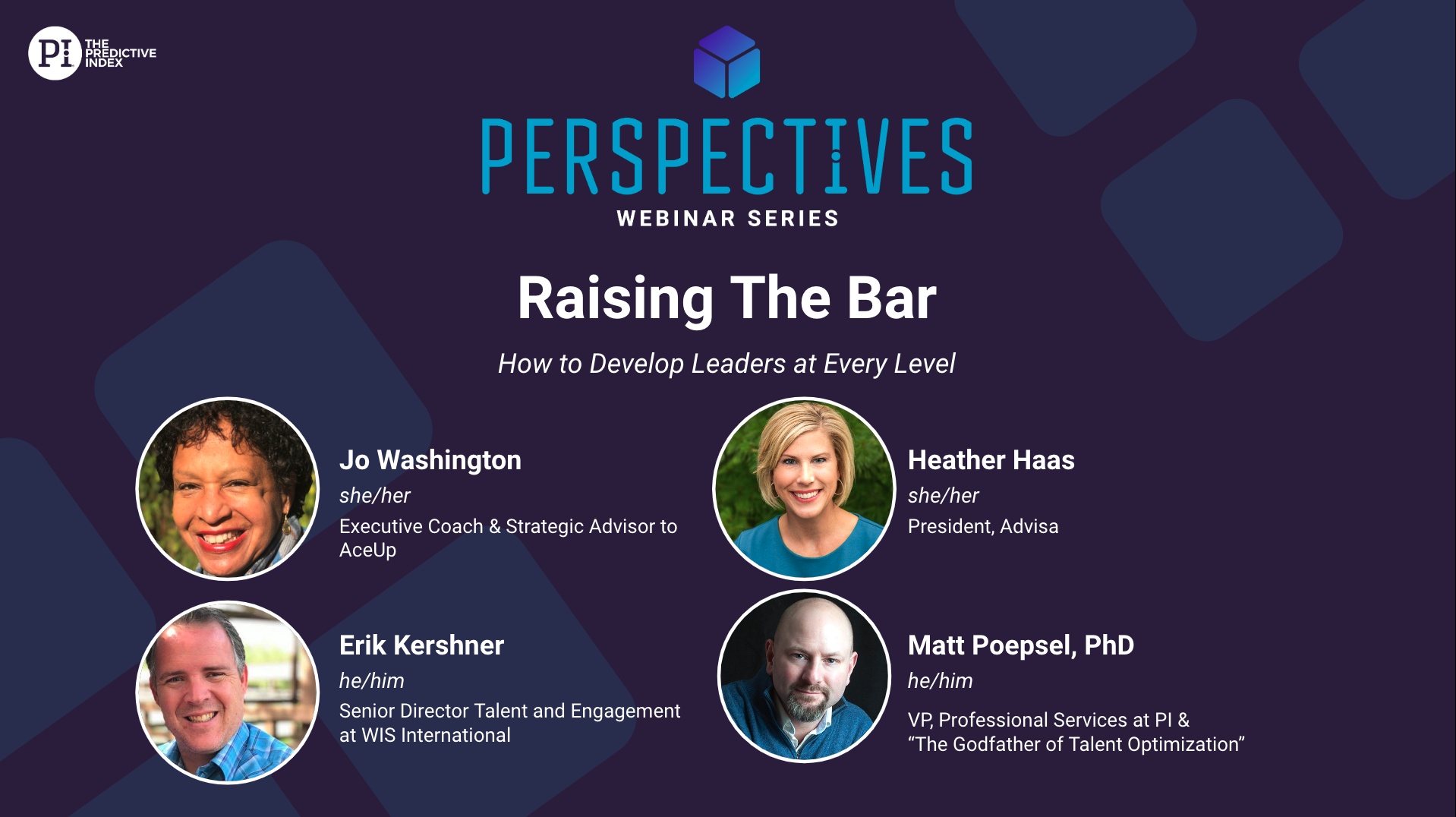 Perspectives: Raising The Bar